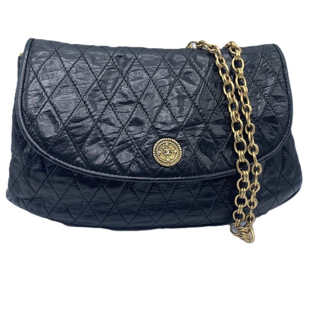 Chanel Leather Shoulder Bag (Pre-Owned)
