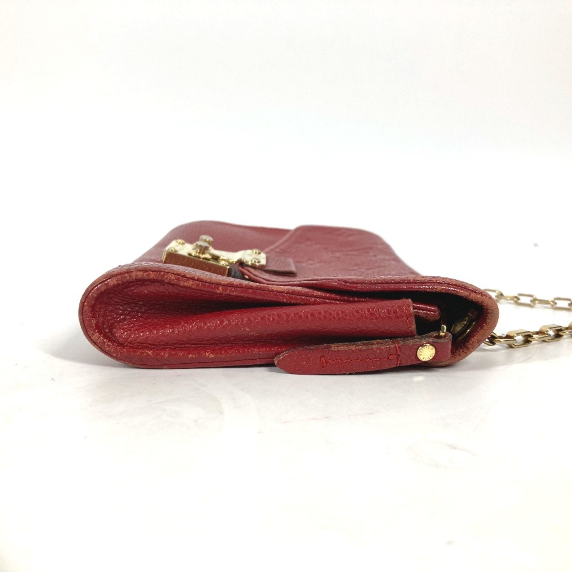 Louis Vuitton Red Other Long Wallet (Bi-Fold) (Pre-Owned)