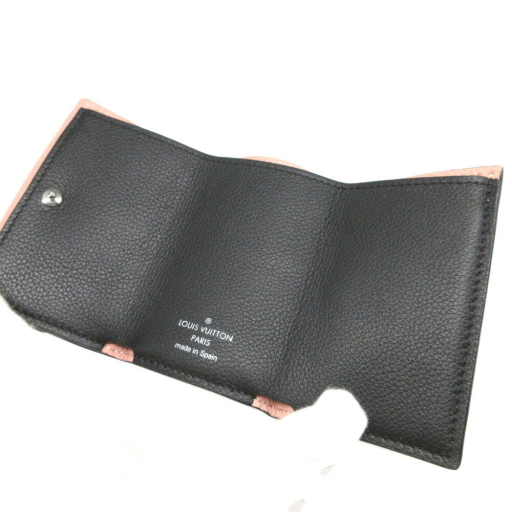 Louis Vuitton Pink Leather Wallet (Tri-Fold) (Pre-Owned)