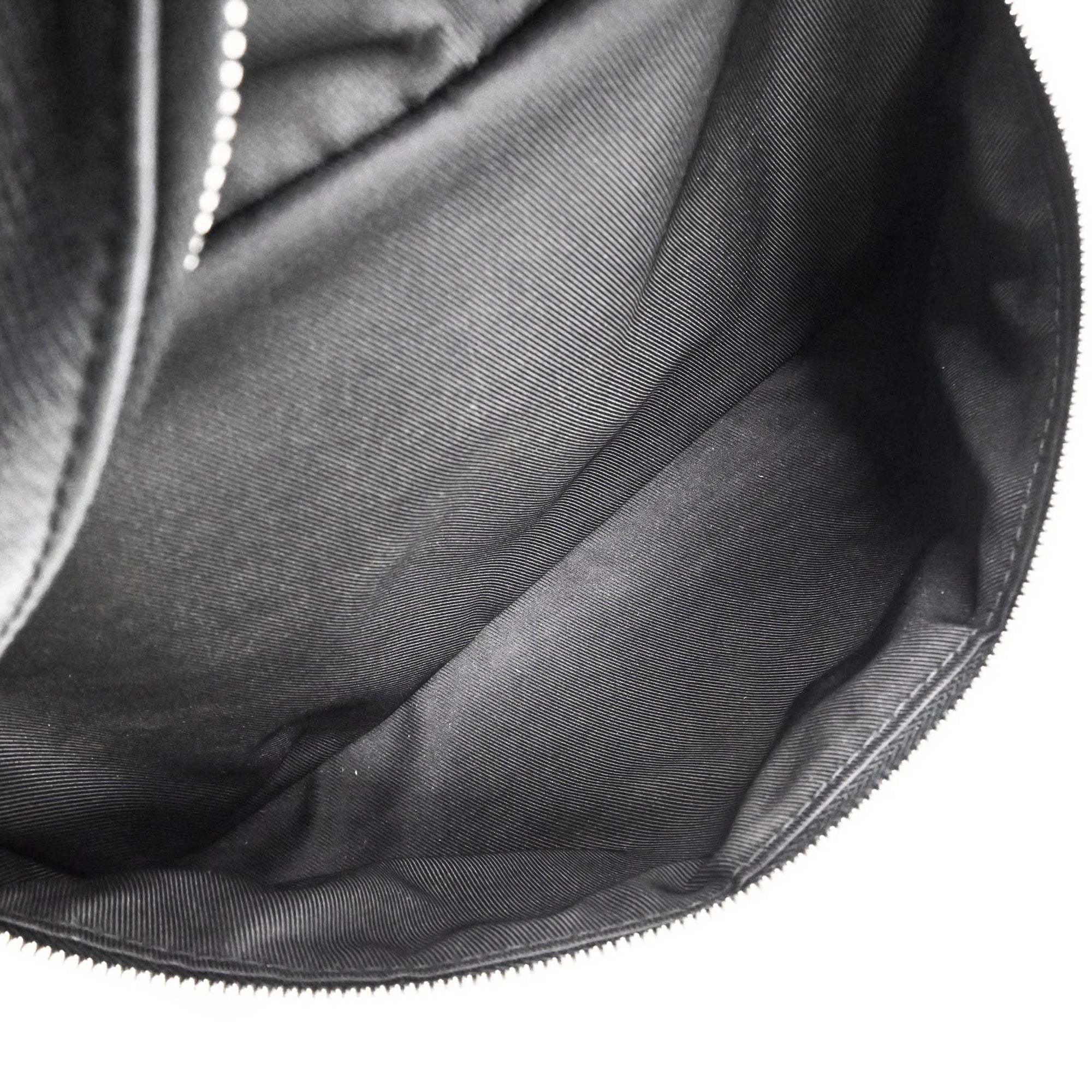 Louis Vuitton Taiga Black Taiga Leather Backpack (Pre-Owned)