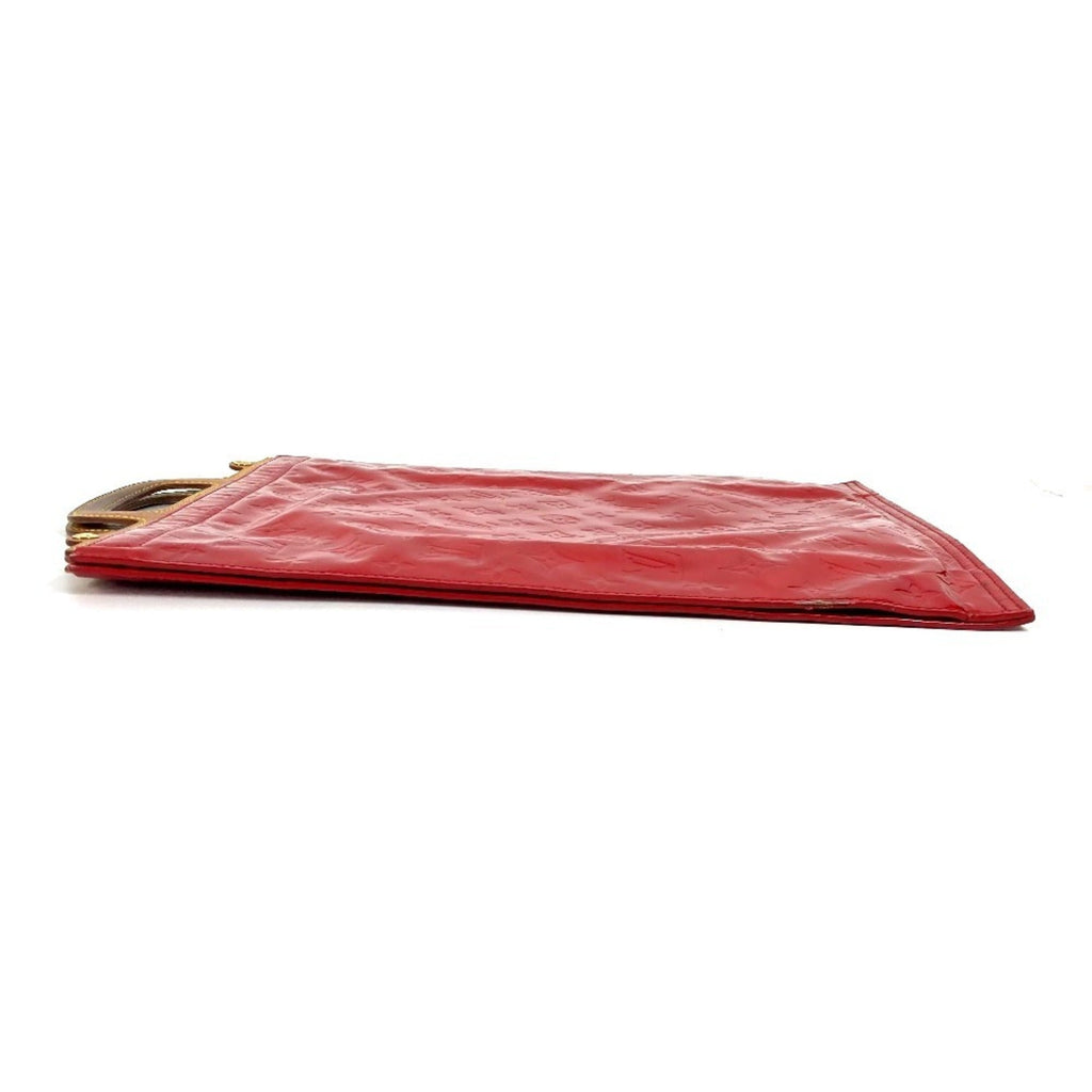 Louis Vuitton Monogram Vernis Red Color Monogram Vernis Handbag (Pre-Owned)