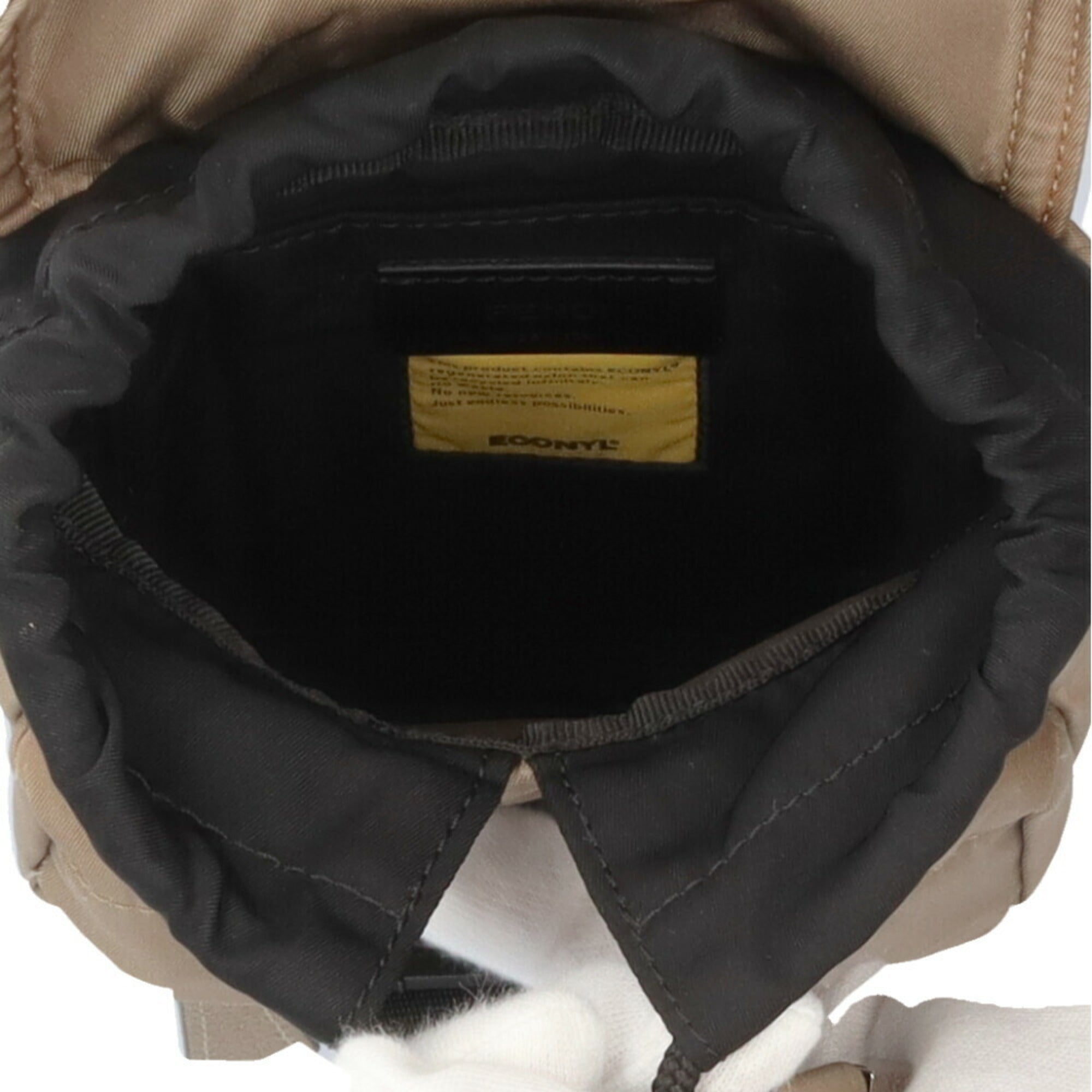 Fendi Brown Nylon Shoulder Bag (Pre-Owned)
