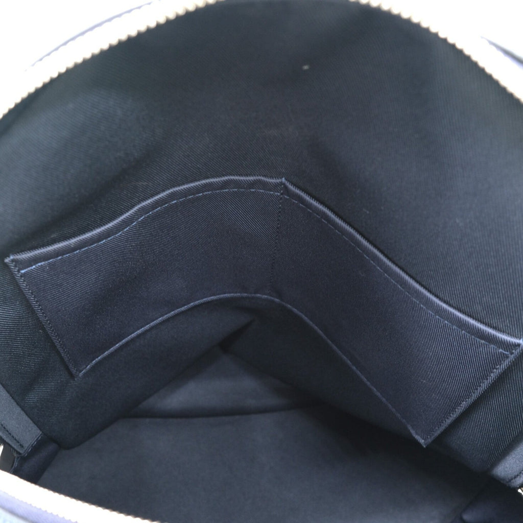 Louis Vuitton Dark Navy Leather Backpack (Pre-Owned)