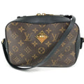 Louis Vuitton Black Brown Noir Monogram Pochette Shoulder Bag (Pre-Owned)