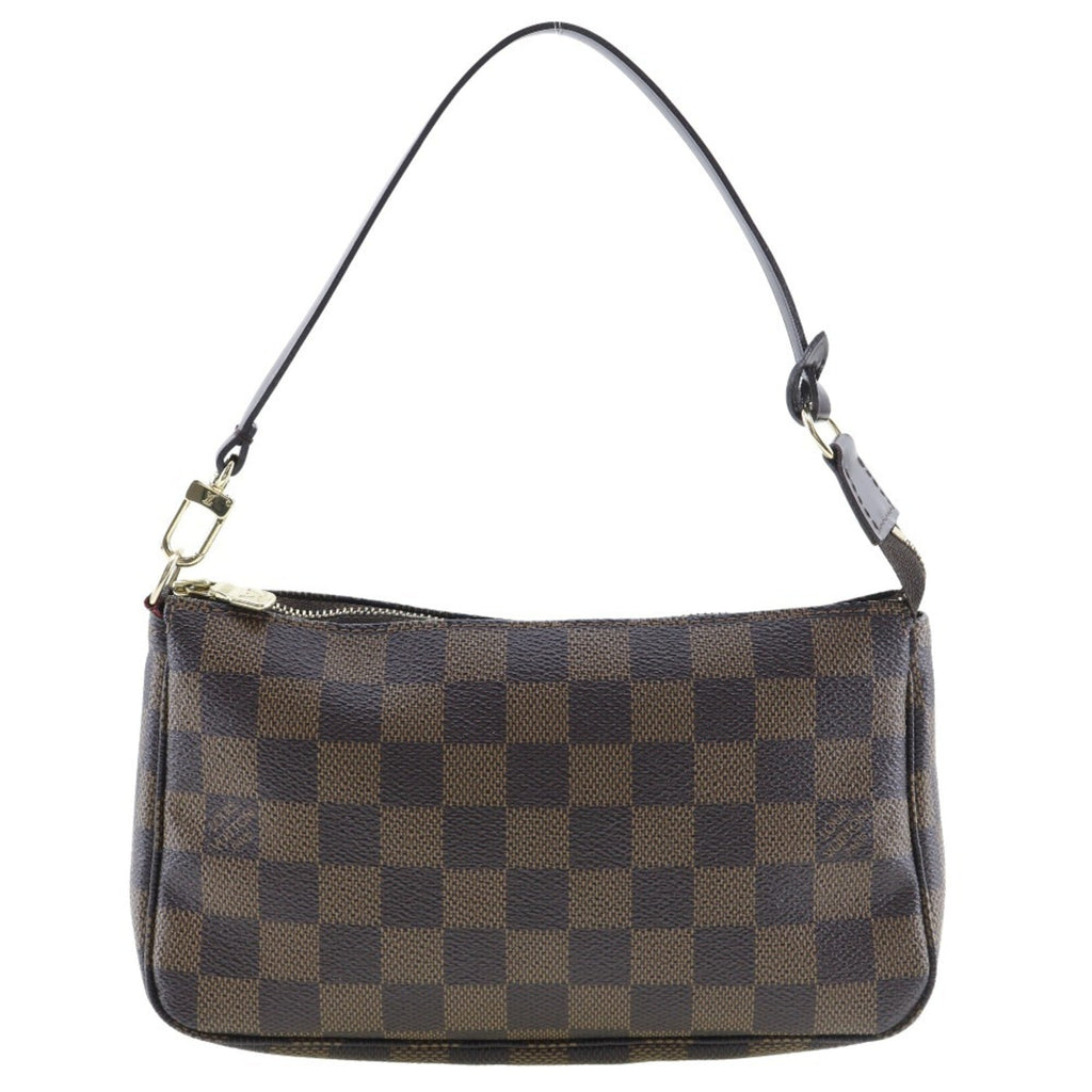 Louis Vuitton Brown Damier Canvas Pouch (Pre-Owned)