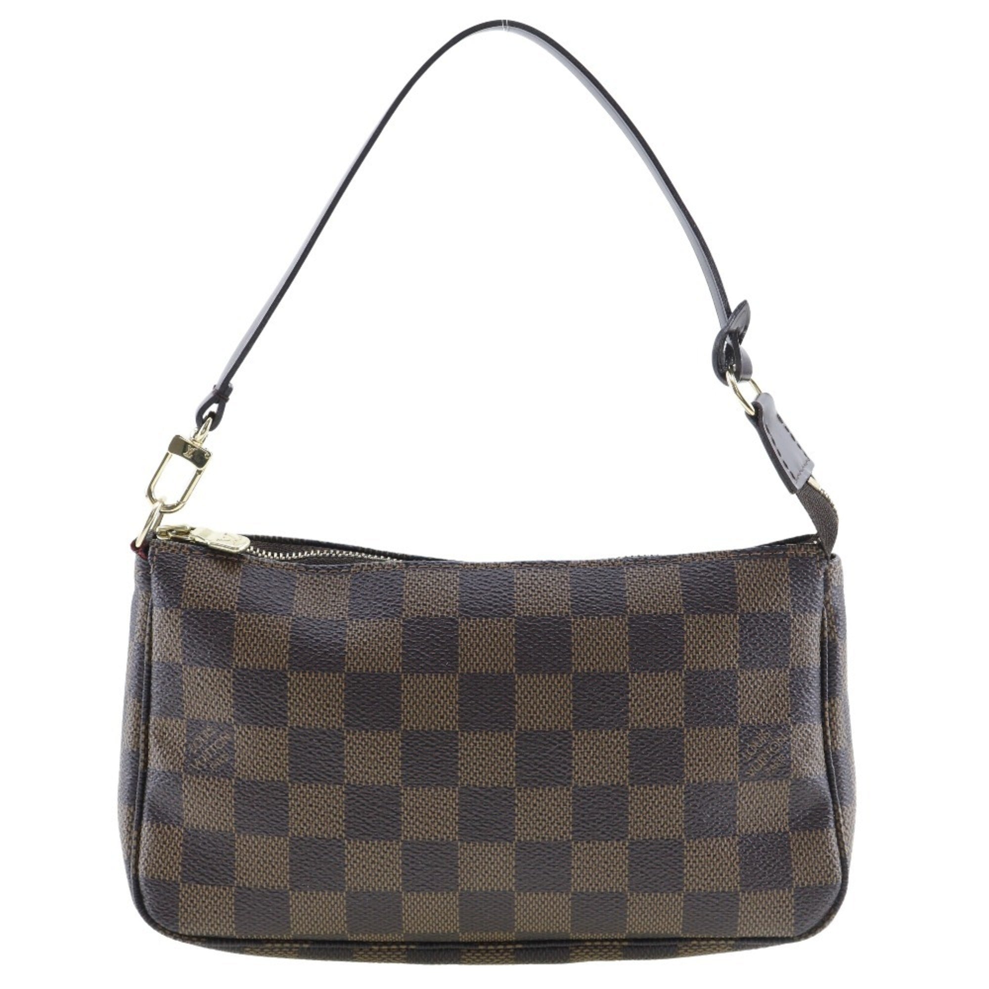 Louis Vuitton Brown Damier Canvas Pouch (Pre-Owned)