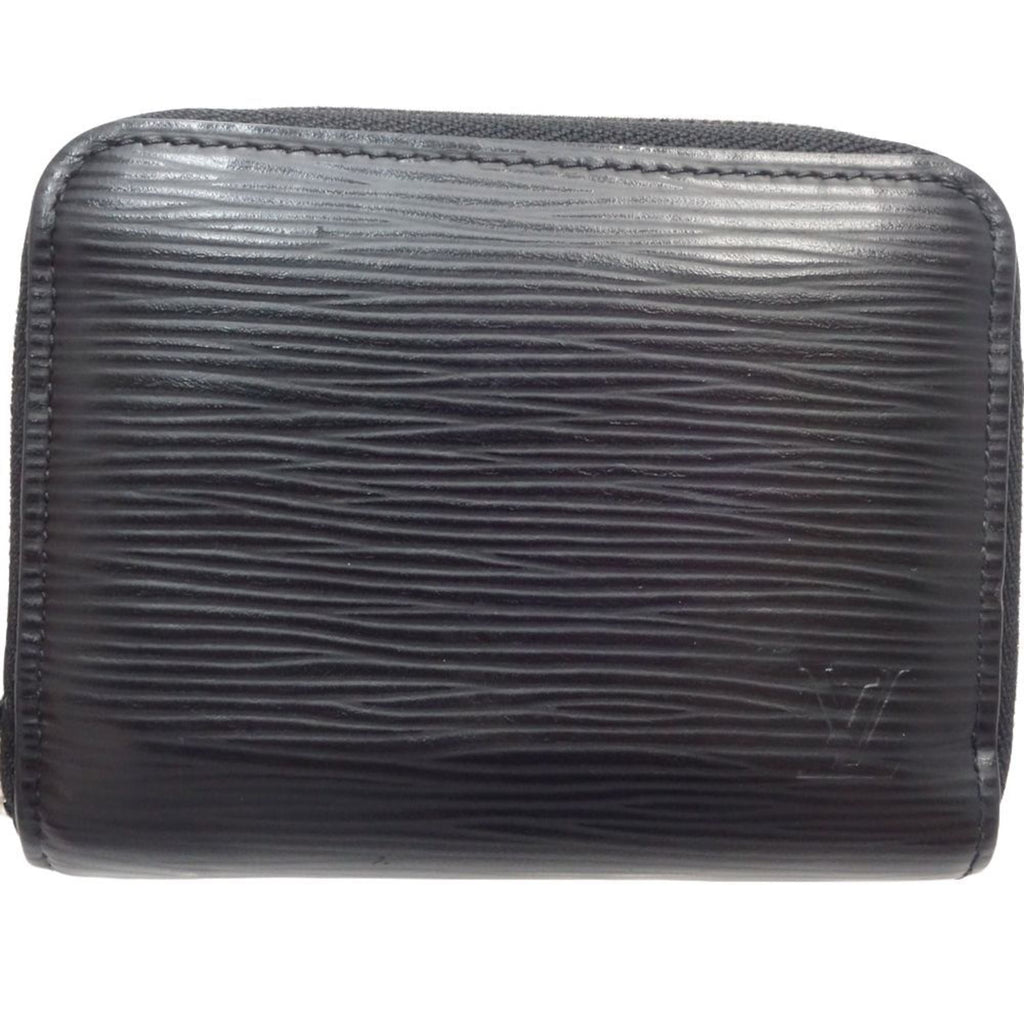 Louis Vuitton Noir Epi Leather Coin Purse/Coin Case (Pre-Owned)
