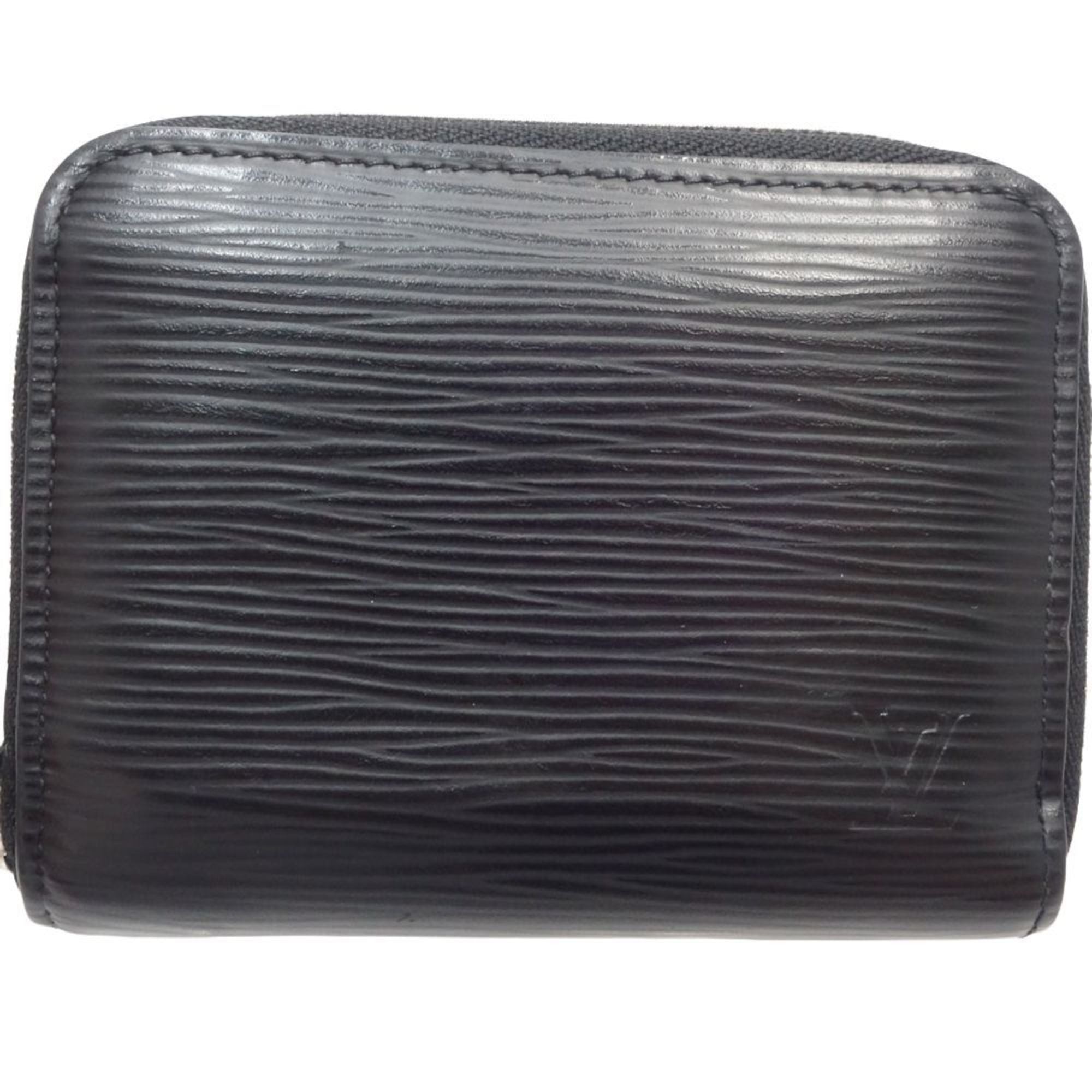 Louis Vuitton Noir Epi Leather Coin Purse/Coin Case (Pre-Owned)