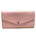 Louis Vuitton Pink Leather Wallet (Bi-Fold) (Pre-Owned)