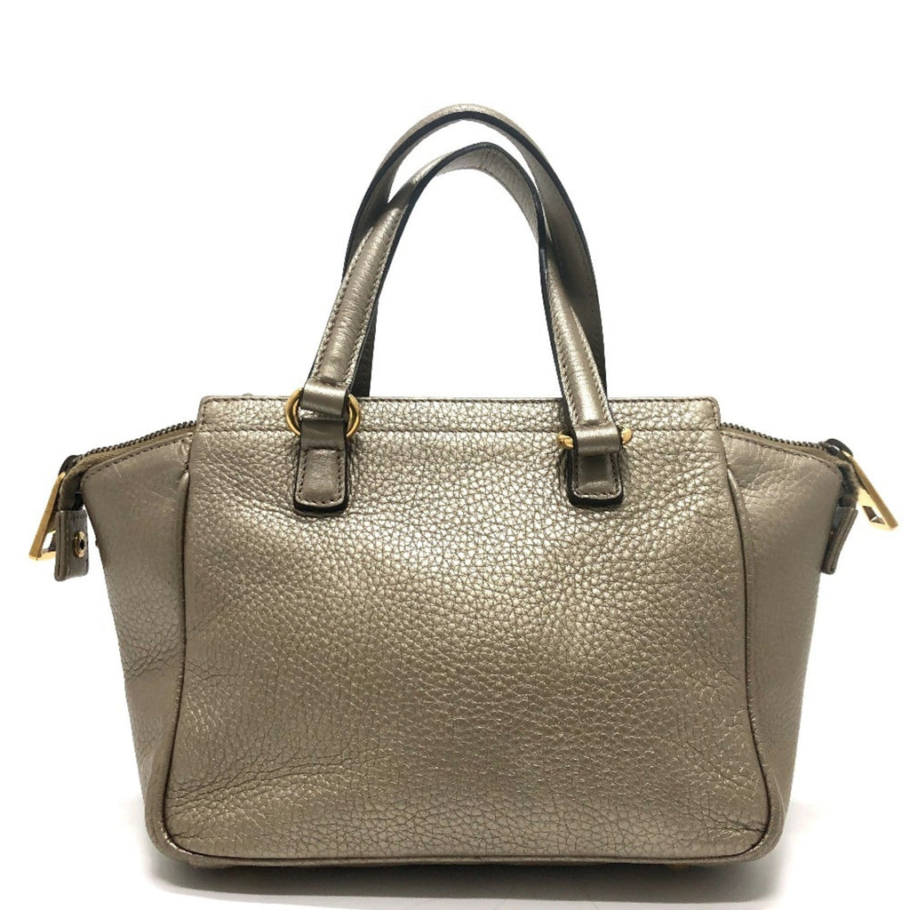 Gucci Gold Leather Handbag (Pre-Owned)