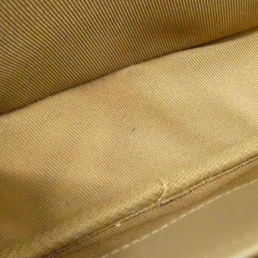 Louis Vuitton Marron Coated Canvas Pouch Shoulder Bag (Pre-Owned)