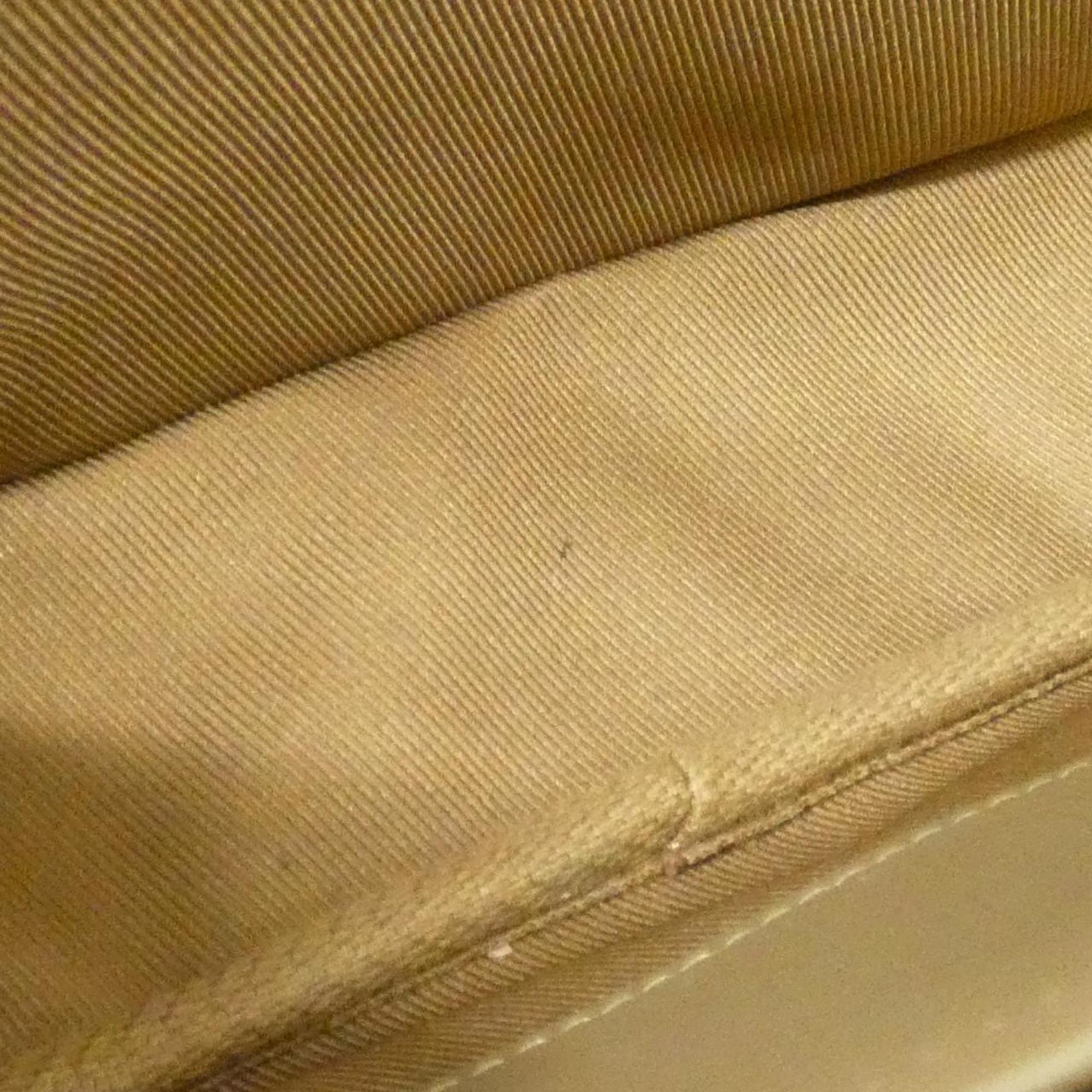 Louis Vuitton Marron Coated Canvas Pouch Shoulder Bag (Pre-Owned)