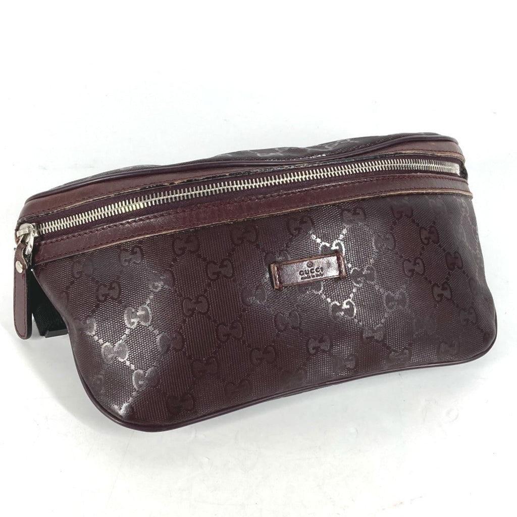 Gucci Purple Pvc Leather Shoulder Bag Sling Bag (Pre-Owned)