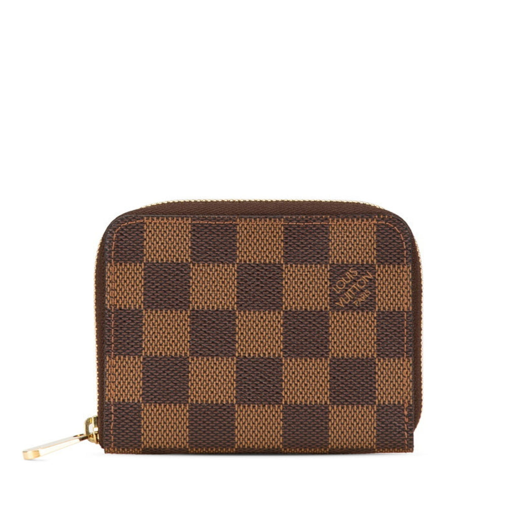 Louis Vuitton Damier Brown Pvc Coin Purse/Coin Case (Pre-Owned)