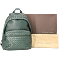 Bottega Veneta Green Intrecciato Backpack (Pre-Owned)