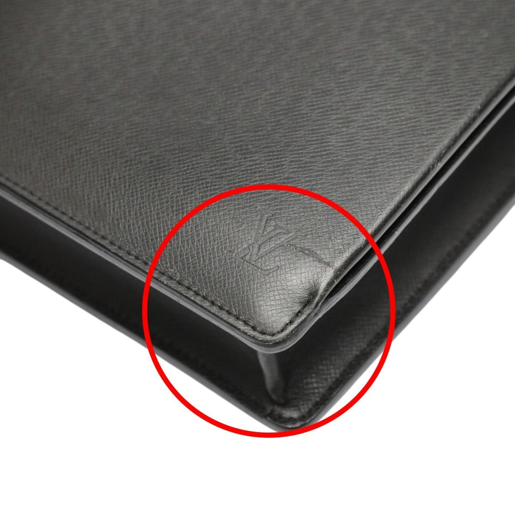 Louis Vuitton Glacier Gray Taiga Leather Attaché Case (Pre-Owned)