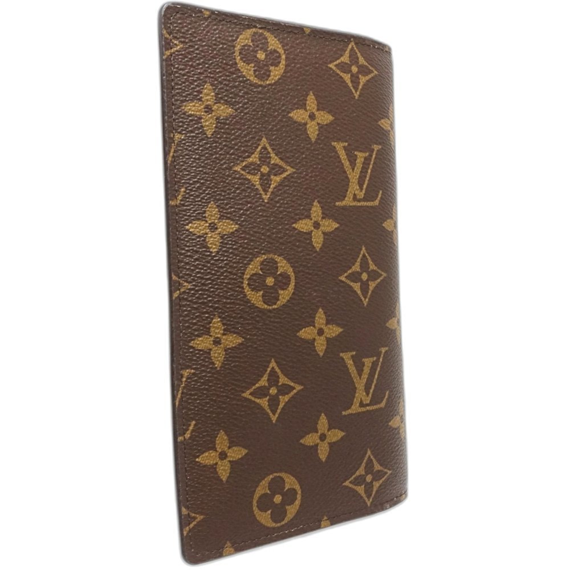 Louis Vuitton Brown Monogram Monogram Long Wallet (Bi-Fold) (Pre-Owned)