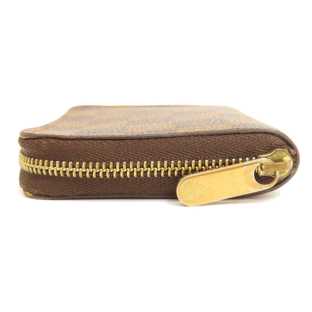 Louis Vuitton Damier Canvas Ebene Damier Canvas Coin Purse/Coin Case (Pre-Owned)