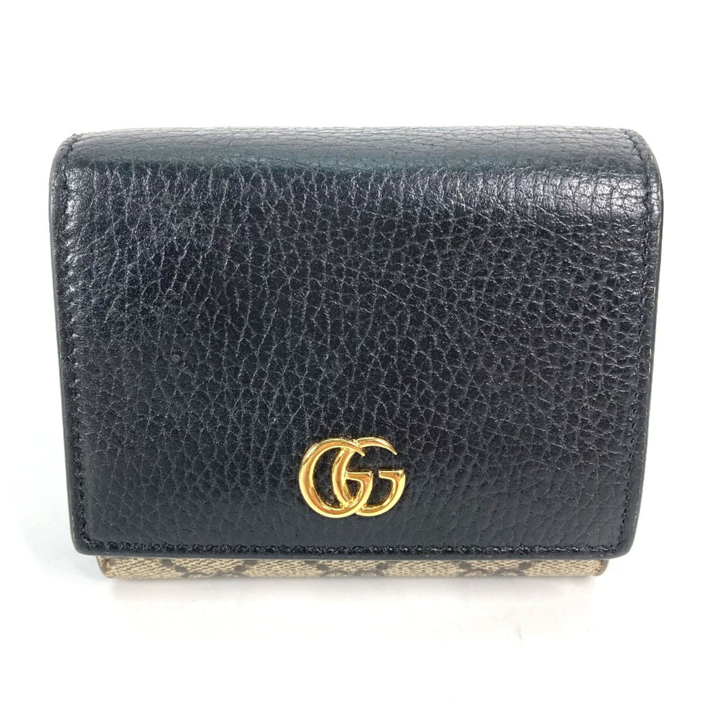 Gucci Beige Leather Wallet (Bi-Fold) (Pre-Owned)