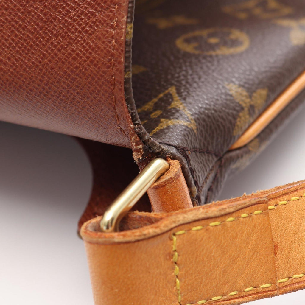 Louis Vuitton Brown Coated Canvas Pvc Leather Shoulder Bag (Pre-Owned)