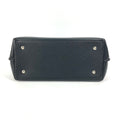 Louis Vuitton Black Noir Leather Handbag Tote Bag (Pre-Owned)