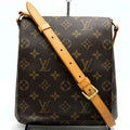Louis Vuitton Brown Monogram Shoulder Bag (Pre-Owned)