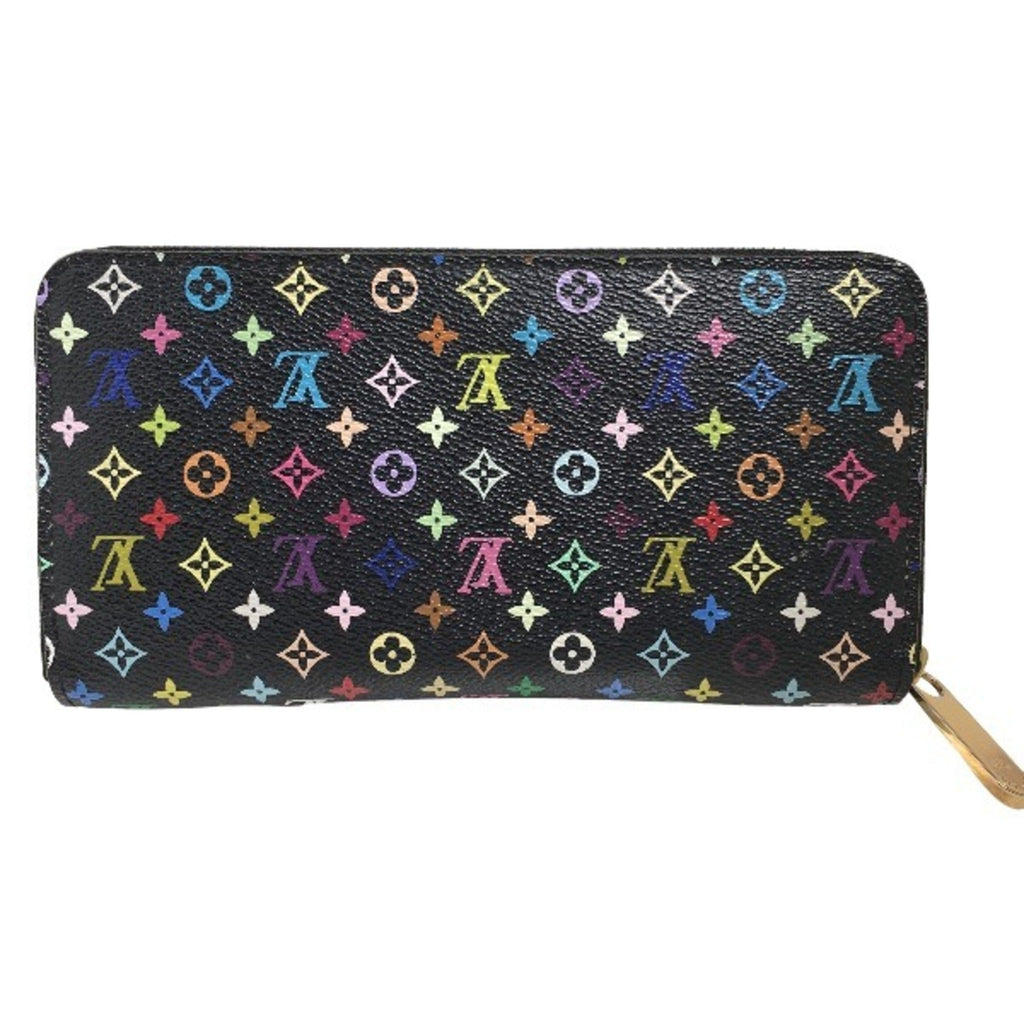 Louis Vuitton Multi-Color Noir Long Wallet (Bi-Fold) (Pre-Owned)