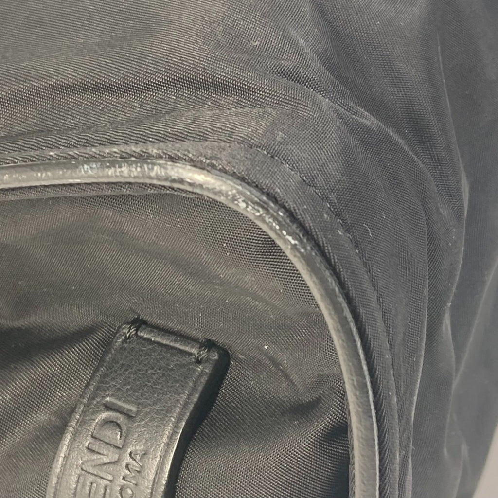 Fendi Black Cloth Tote Bag (Pre-Owned)