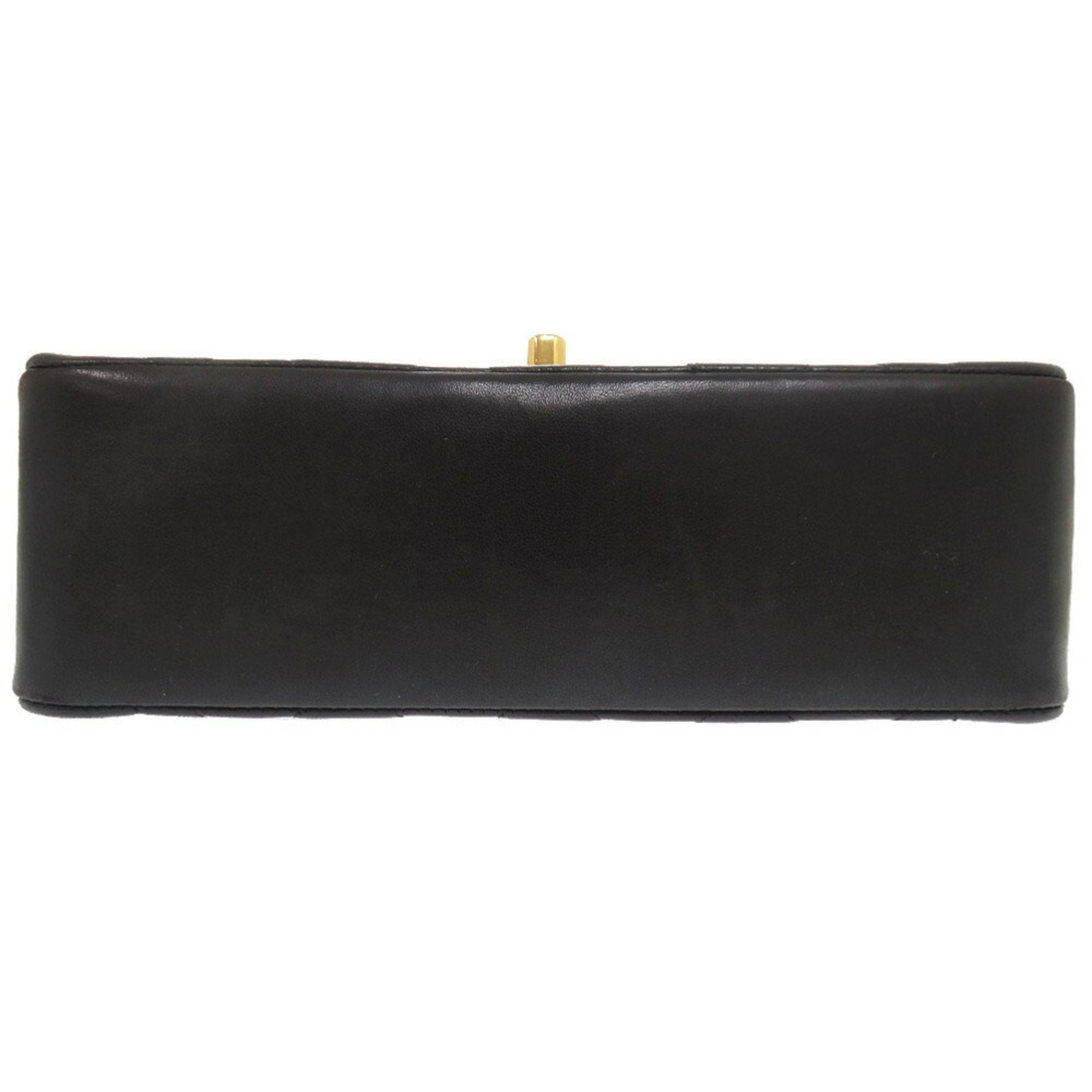 Chanel Black Leather Shoulder Bag (Pre-Owned)