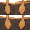 Louis Vuitton Beige Monogram Canvas Tote Bag (Pre-Owned)