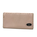 Fendi Pink Leather Long Wallet (Bi-Fold) (Pre-Owned)