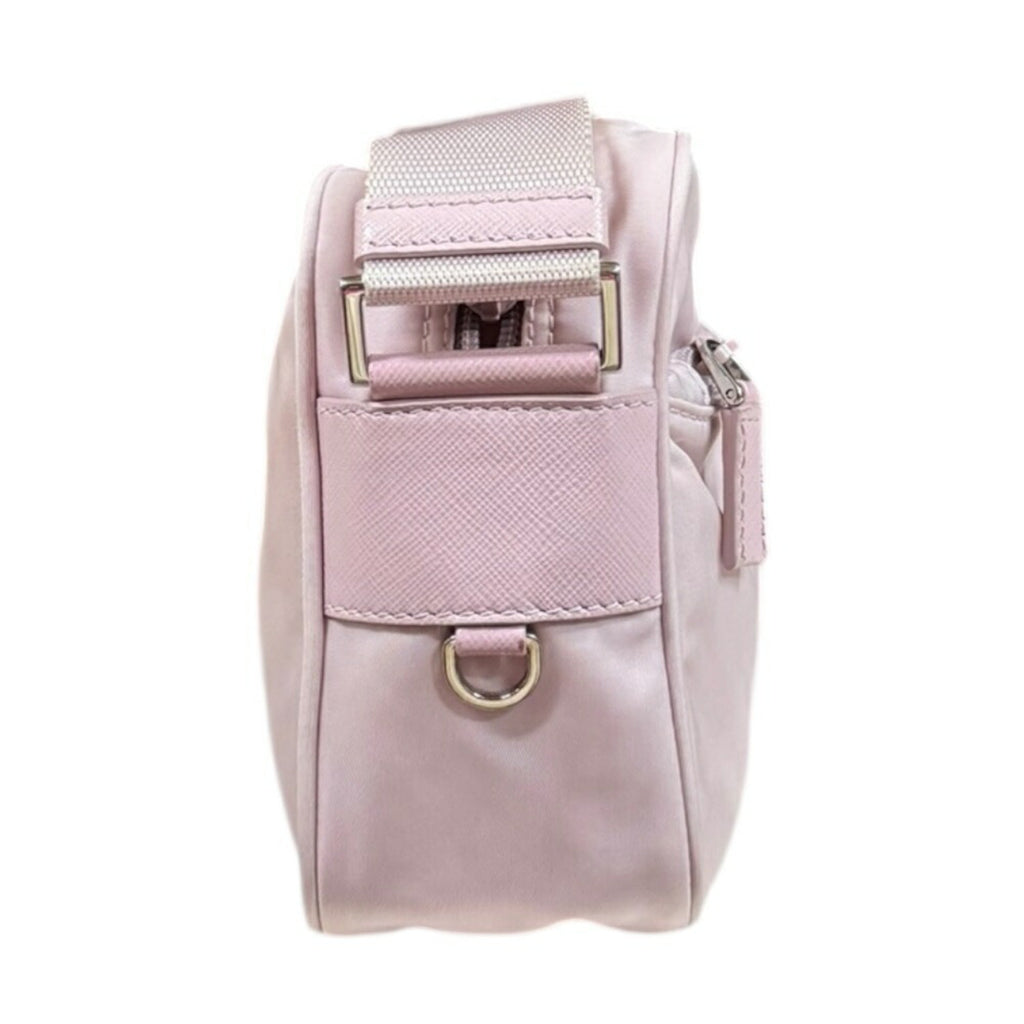 Prada Pink Nylon Shoulder Bag (Pre-Owned)