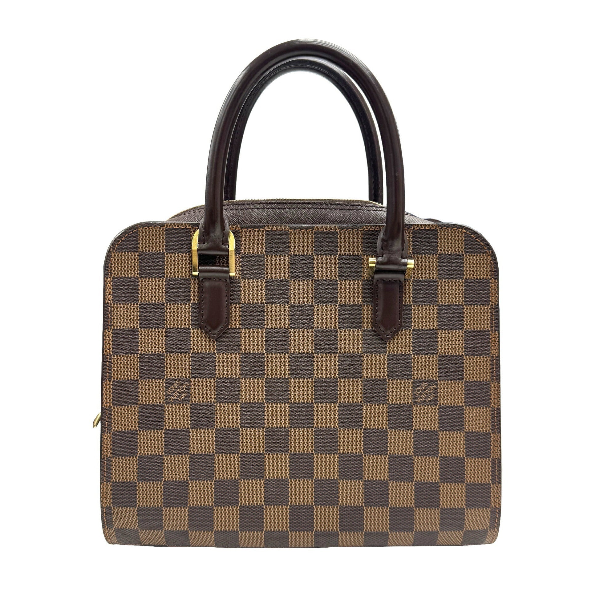 Louis Vuitton Damier Brown Damier Canvas Handbag (Pre-Owned)