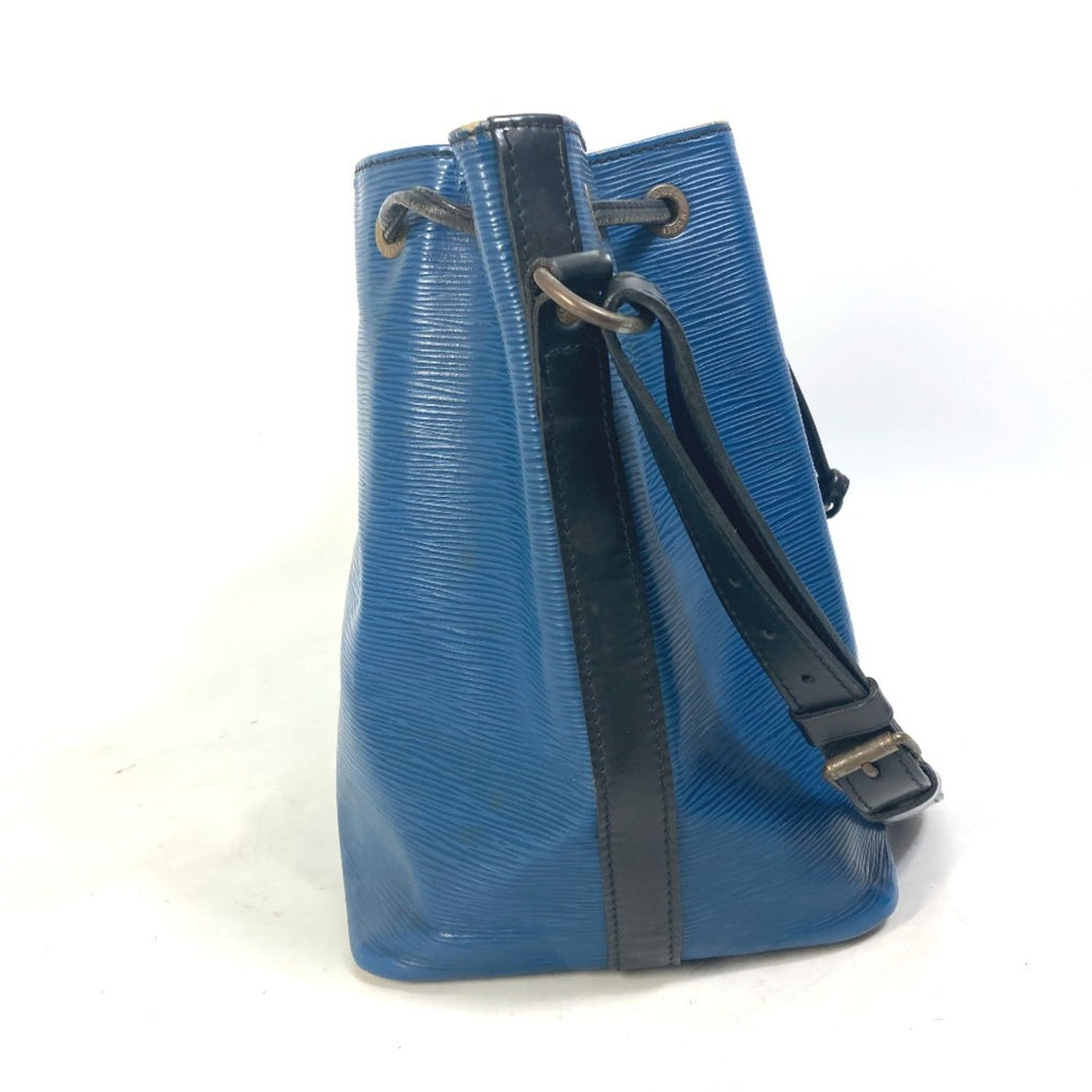 Louis Vuitton Black Blue Toledo Blue Epi Leather Shoulder Bag (Pre-Owned)