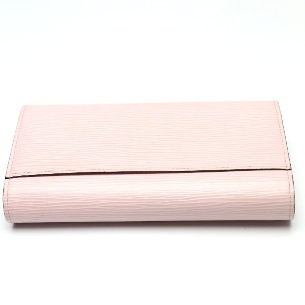 Louis Vuitton Rose Ballerine Epi Leather Long Wallet (Tri-Fold) (Pre-Owned)