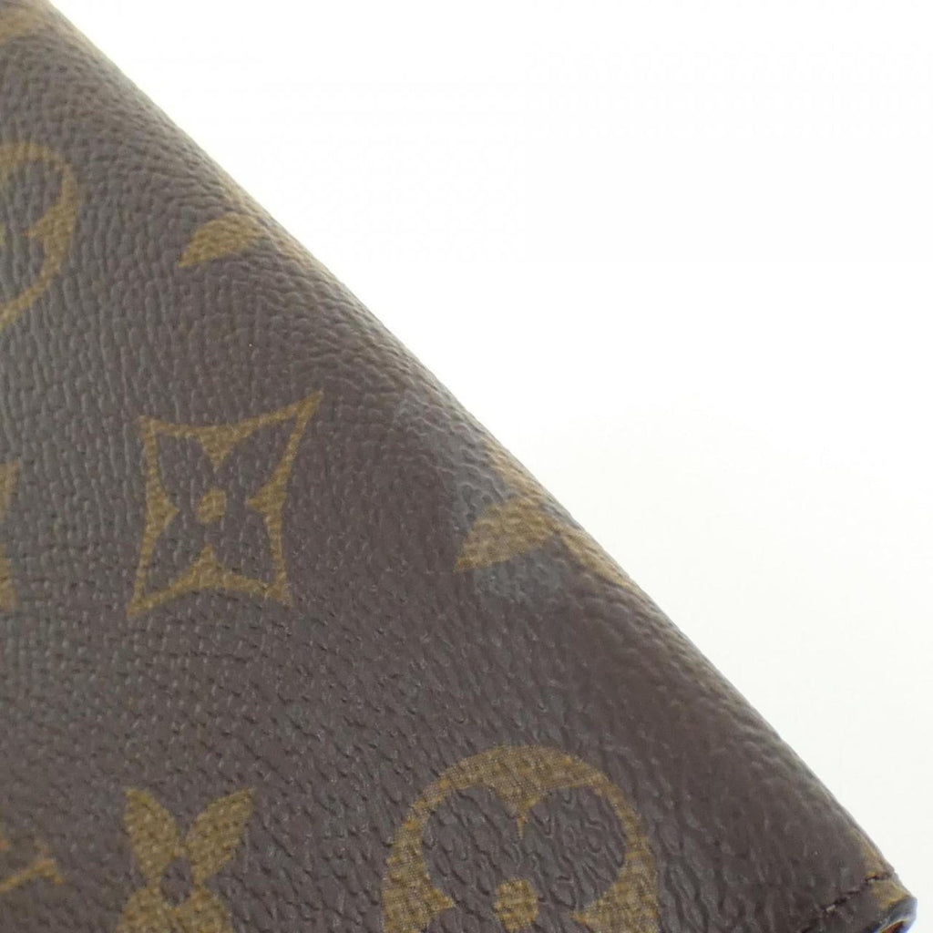 Louis Vuitton Brown Marron Rose Ballerine Coated Canvas Wallet (Bi-Fold) (Pre-Owned)
