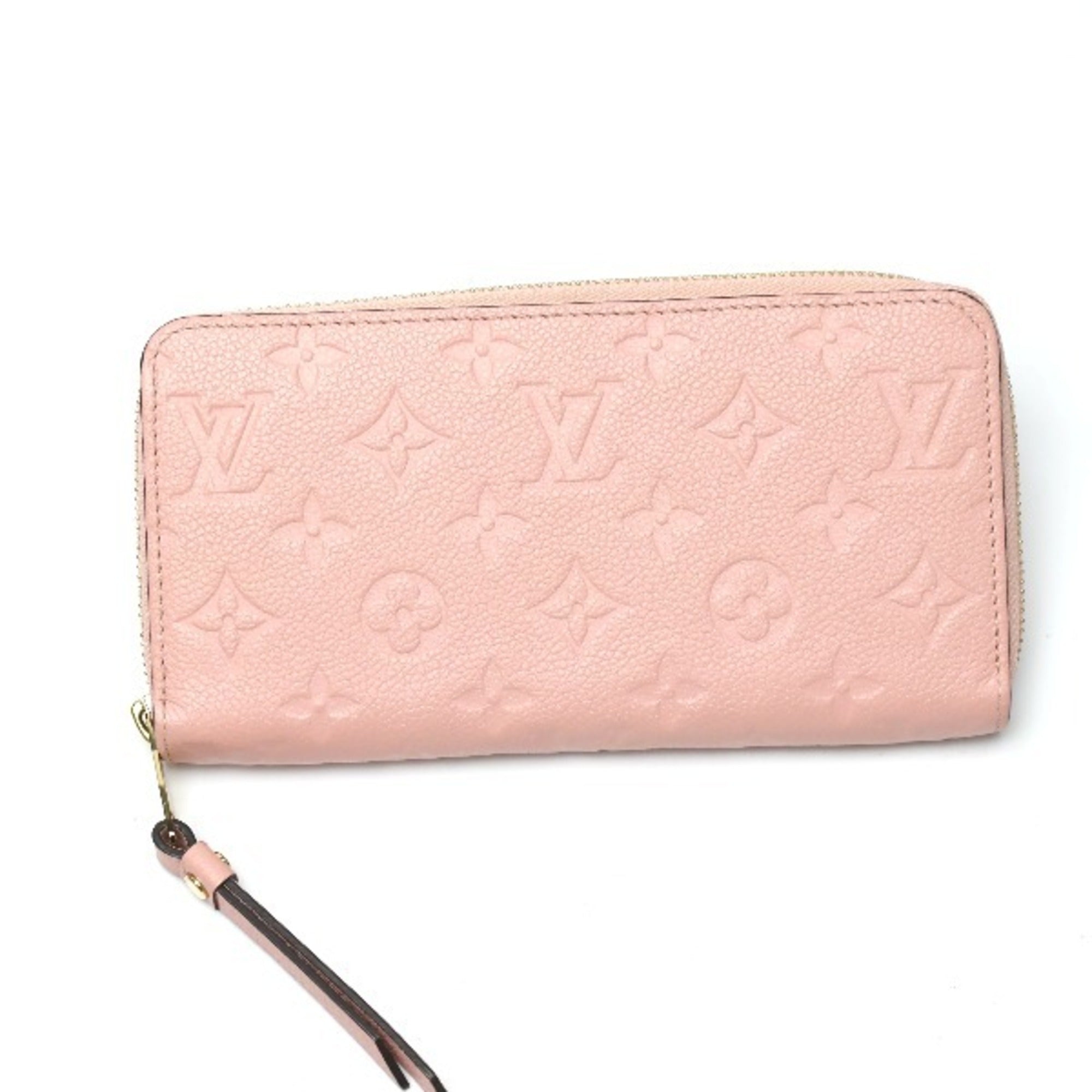 Louis Vuitton Monogram Empreinte Rose Poudre Monogram Empreinte Long Wallet (Bi-Fold) (Pre-Owned)