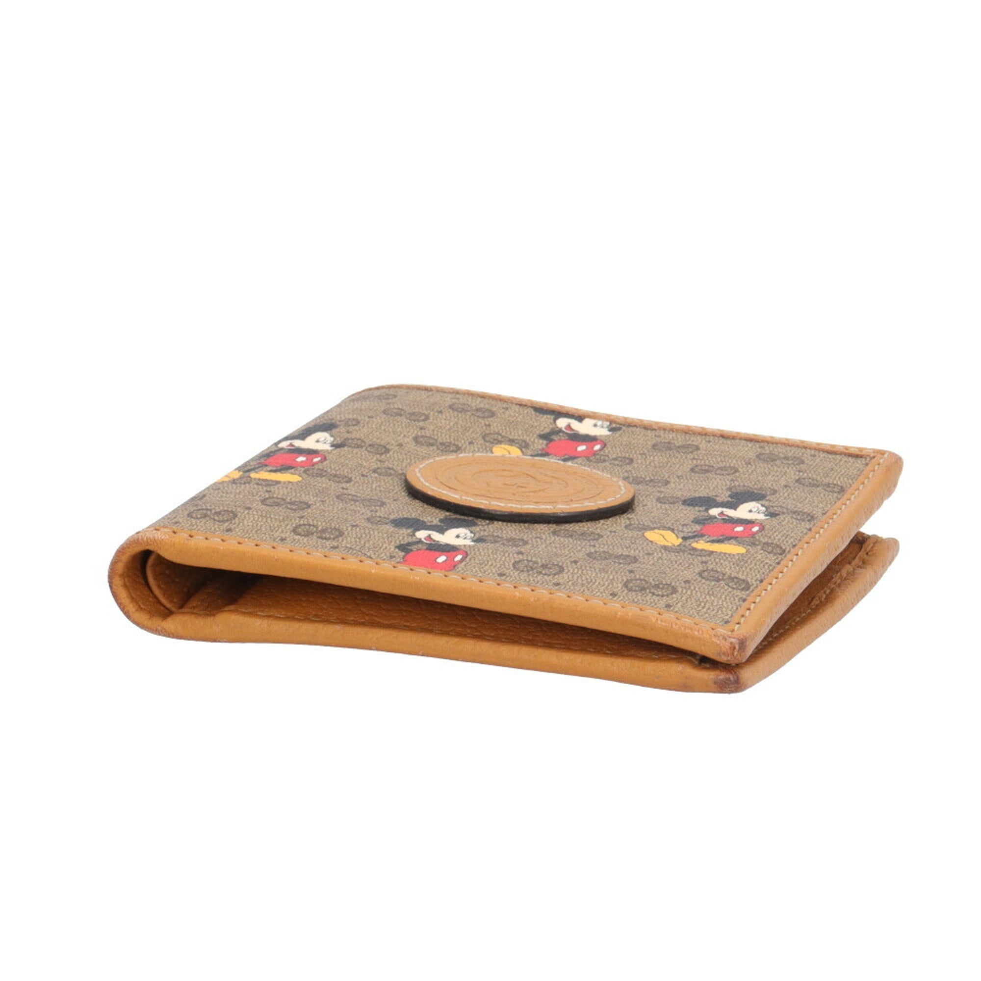Gucci Brown Gg Supreme Canvas Wallet (Bi-Fold) (Pre-Owned)