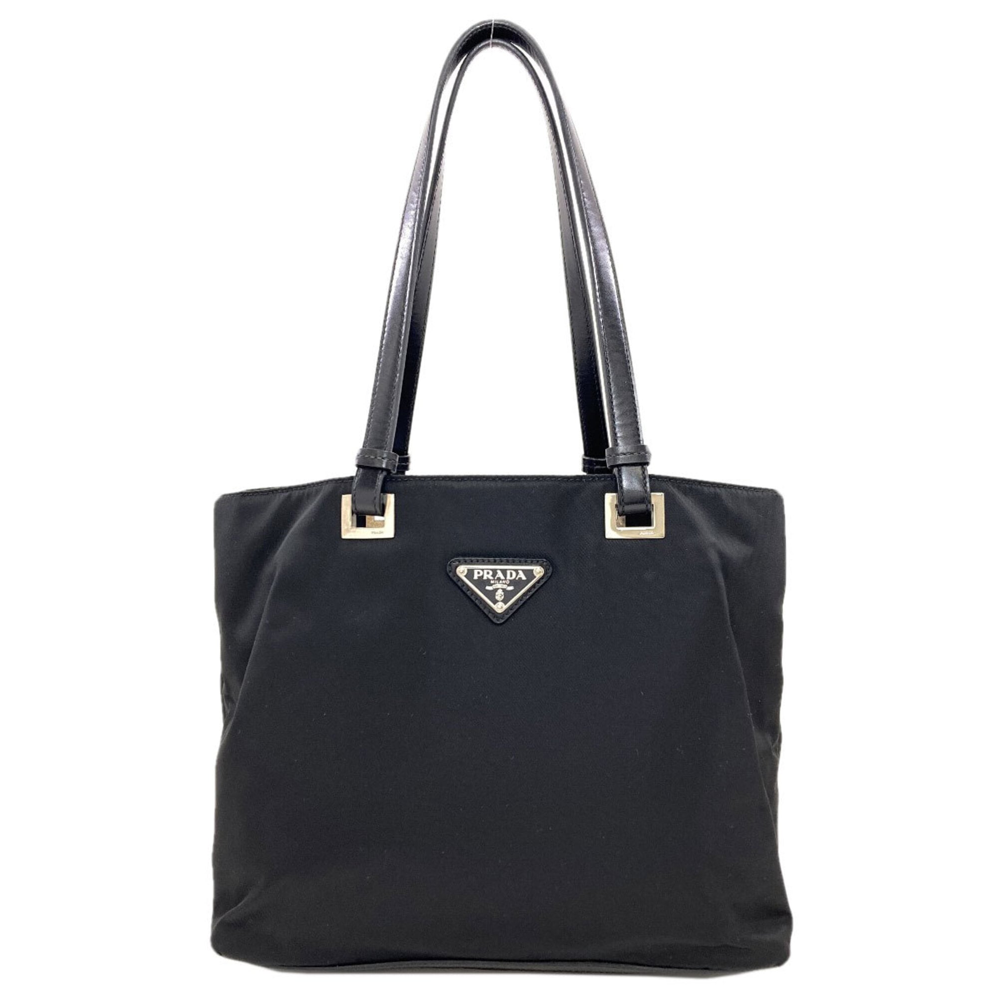 Prada Black Nylon Tote Bag (Pre-Owned)