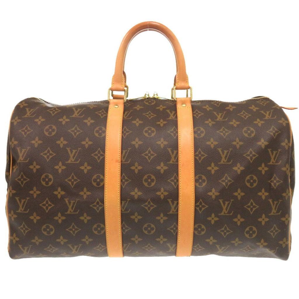 Louis Vuitton Brown Monogram Boston Bag (Pre-Owned)