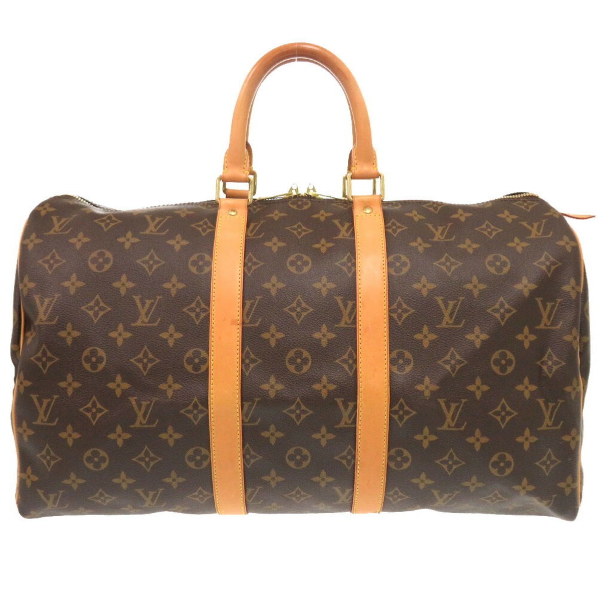 Louis Vuitton Brown Monogram Boston Bag (Pre-Owned)