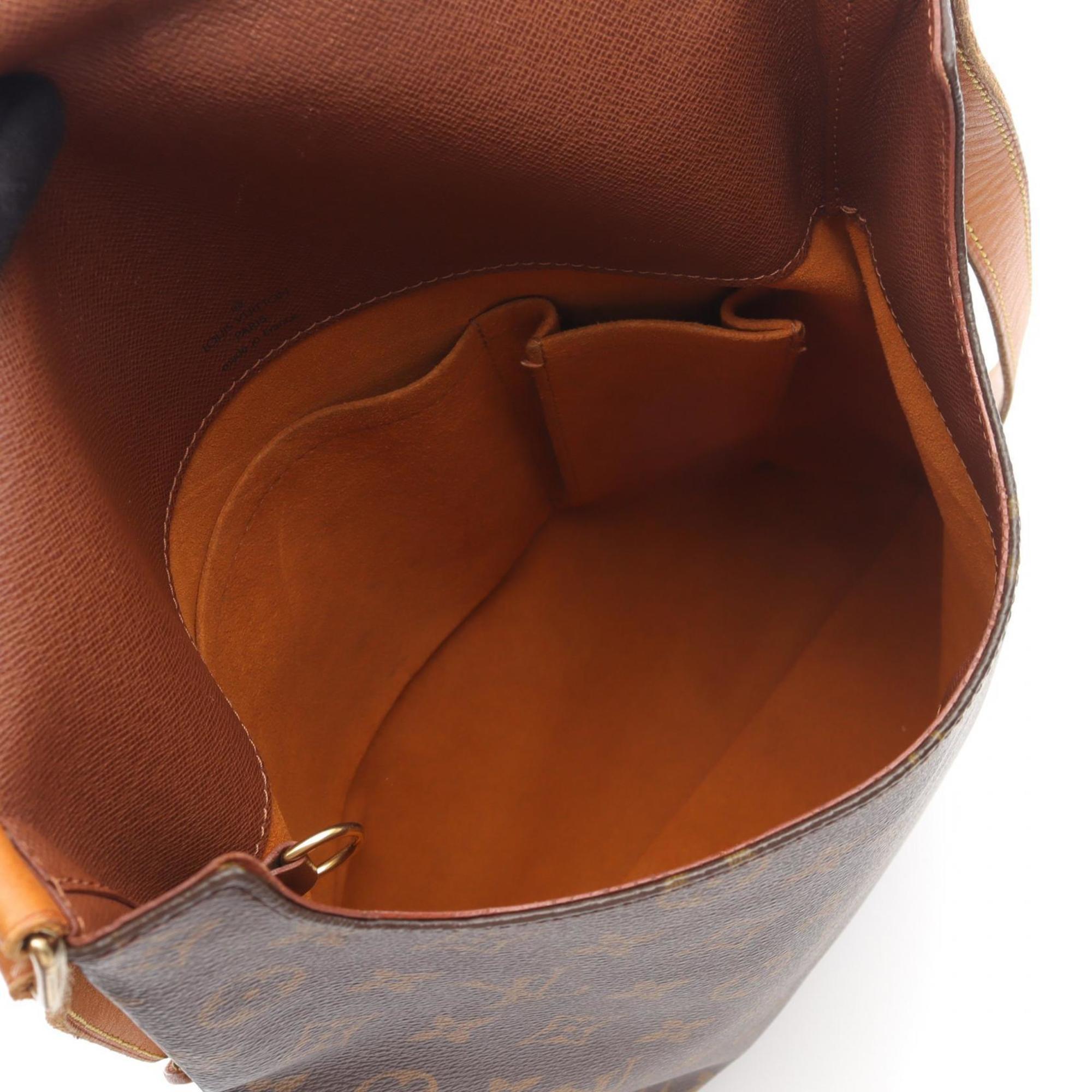 Louis Vuitton Brown Coated Canvas Pvc Leather Shoulder Bag (Pre-Owned)