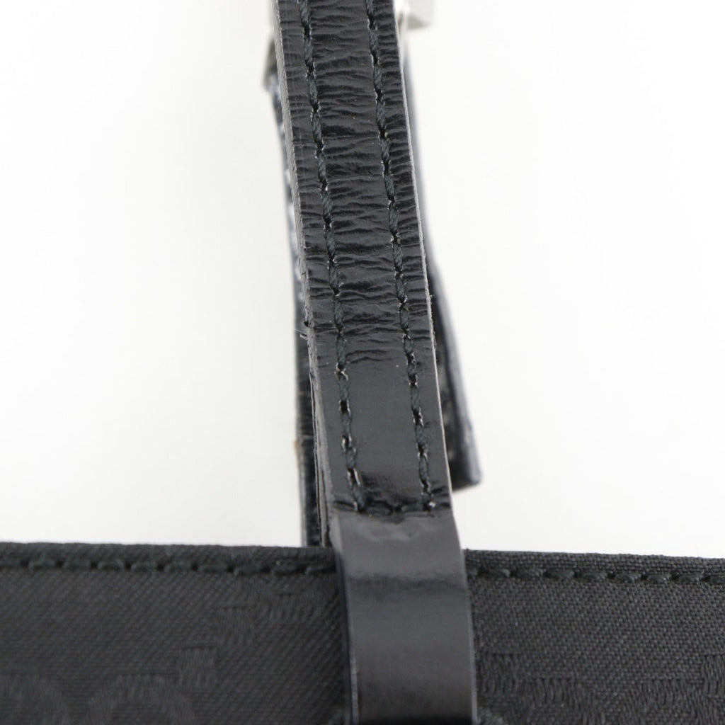 Gucci Black Gg Canvas Tote Bag (Pre-Owned)