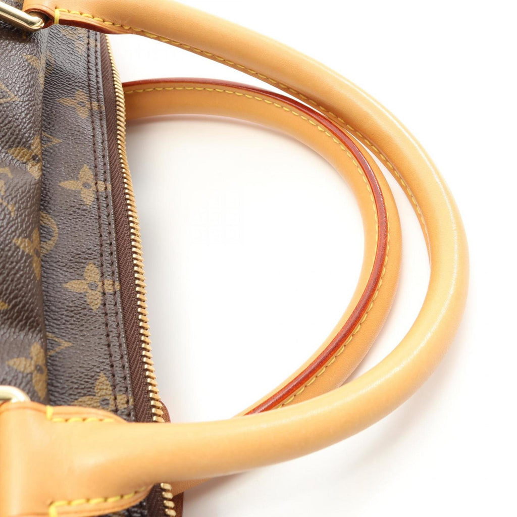 Louis Vuitton Brown Monogram Coated Canvas Boston Bag (Pre-Owned)
