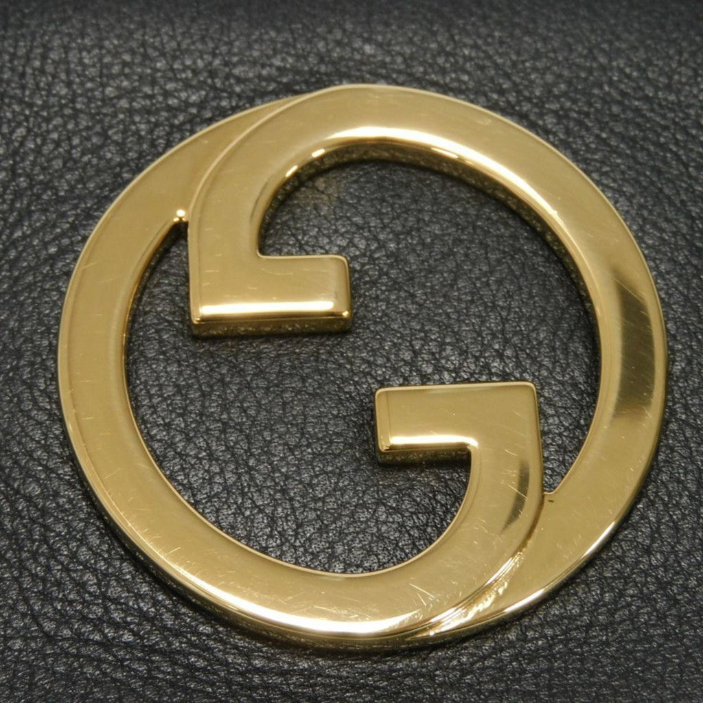Gucci Black Leather Shoulder Bag (Pre-Owned)