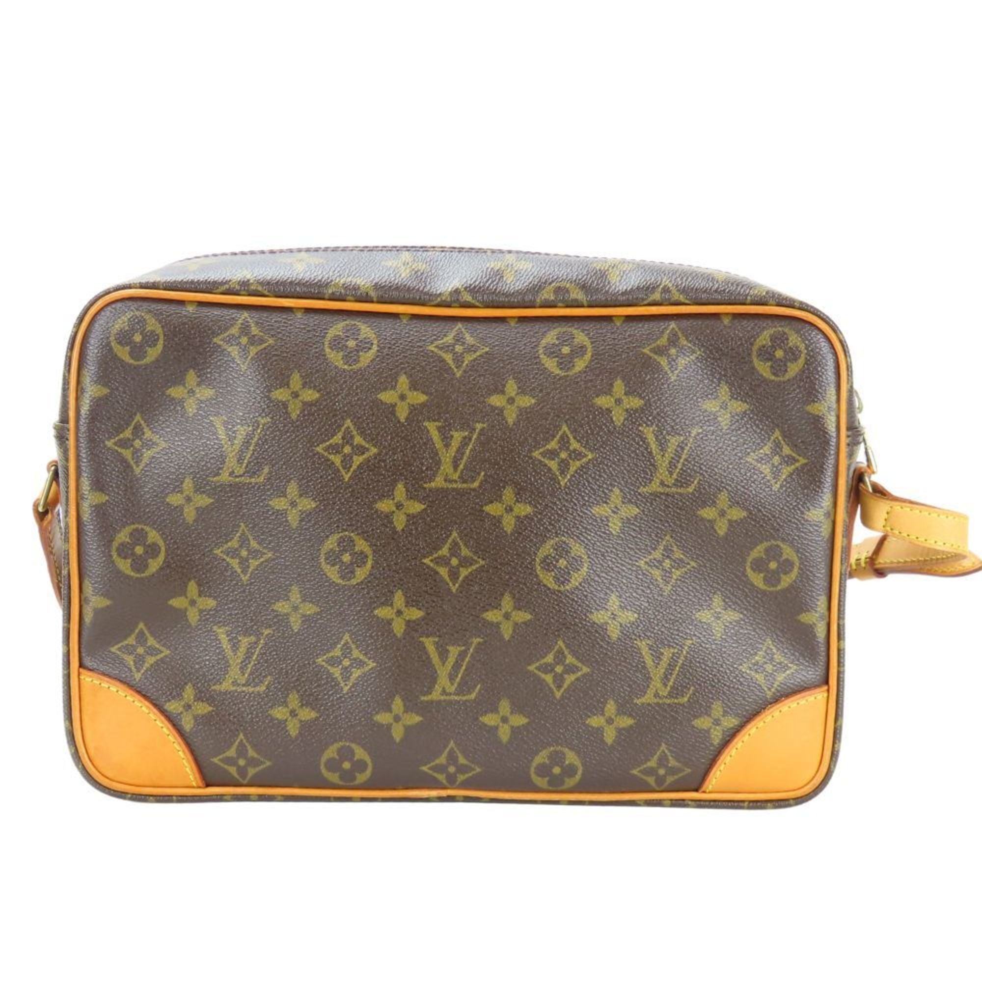 Louis Vuitton Monogram Brown Monogram Leather Shoulder Bag (Pre-Owned)