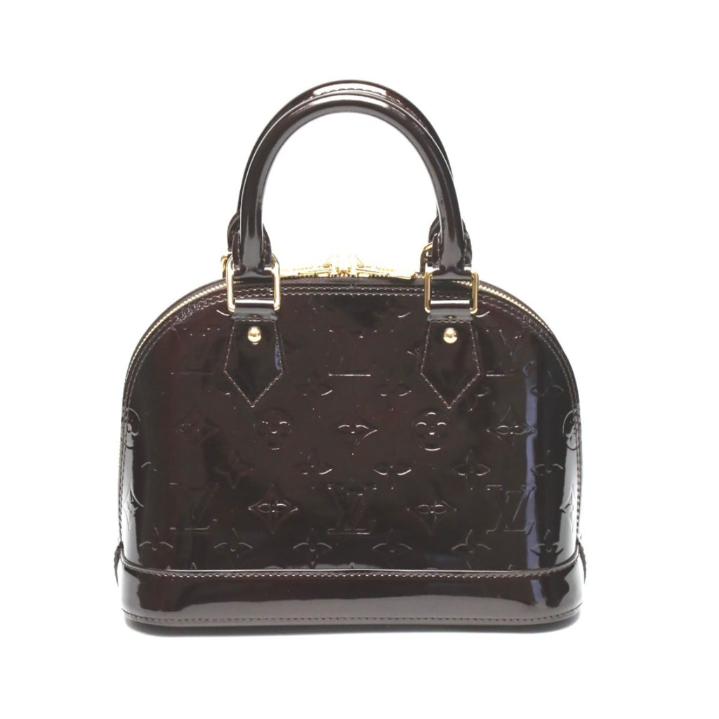 Louis Vuitton Amarante Monogram Vernis Handbag (Pre-Owned)