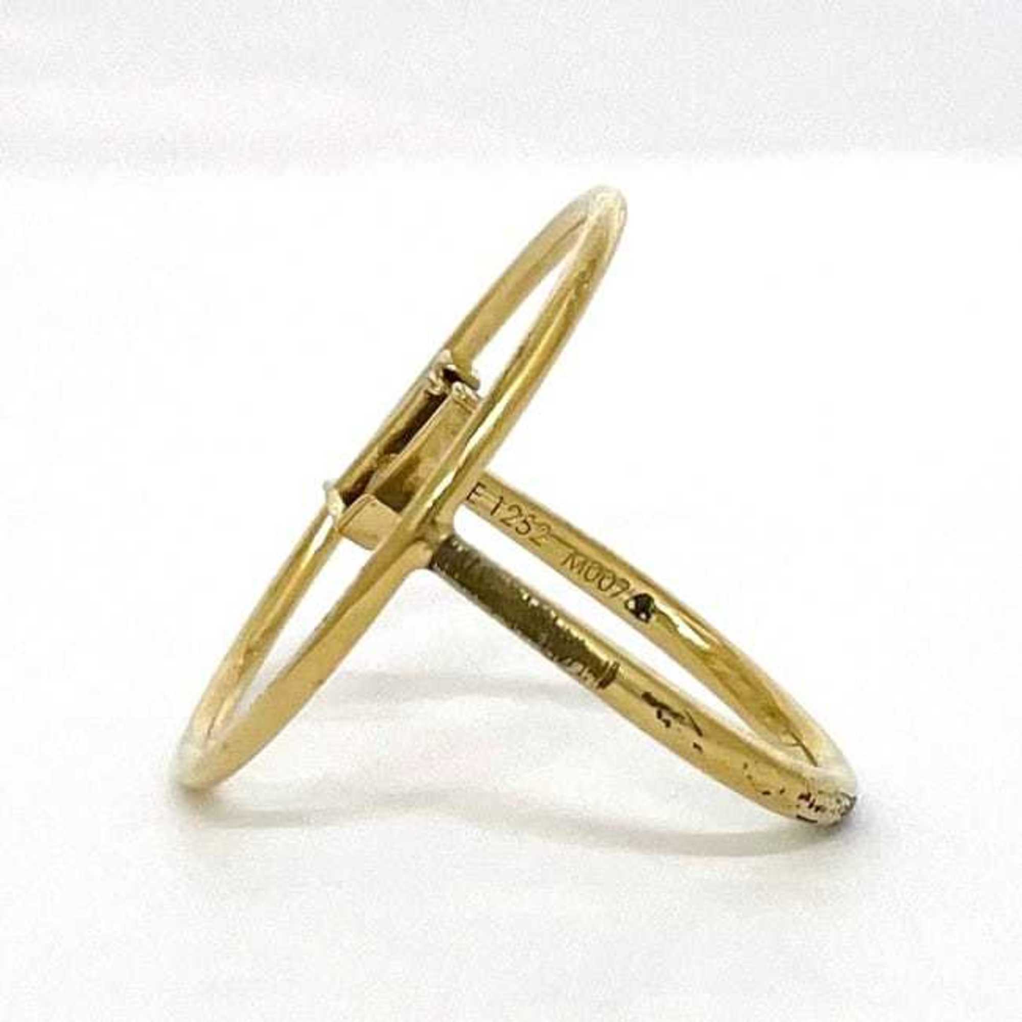 Louis Vuitton Gold Plating Band Ring (Pre-Owned)