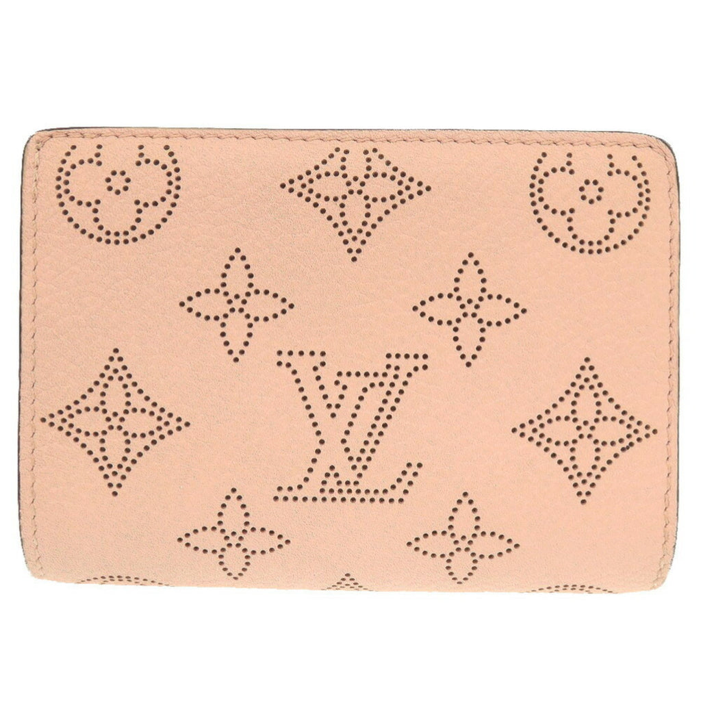 Louis Vuitton Magnolia Pink Mahina Leather Wallet (Bi-Fold) (Pre-Owned)