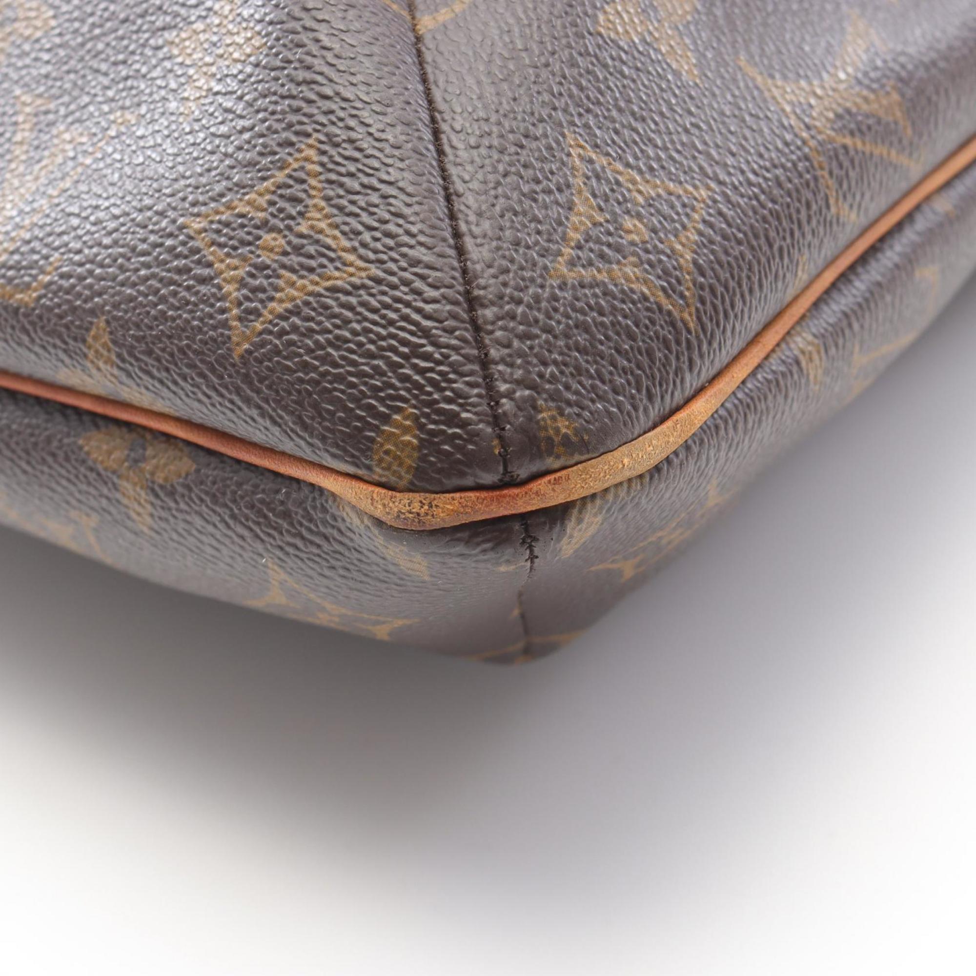 Louis Vuitton Brown Coated Canvas Pvc Leather Shoulder Bag (Pre-Owned)